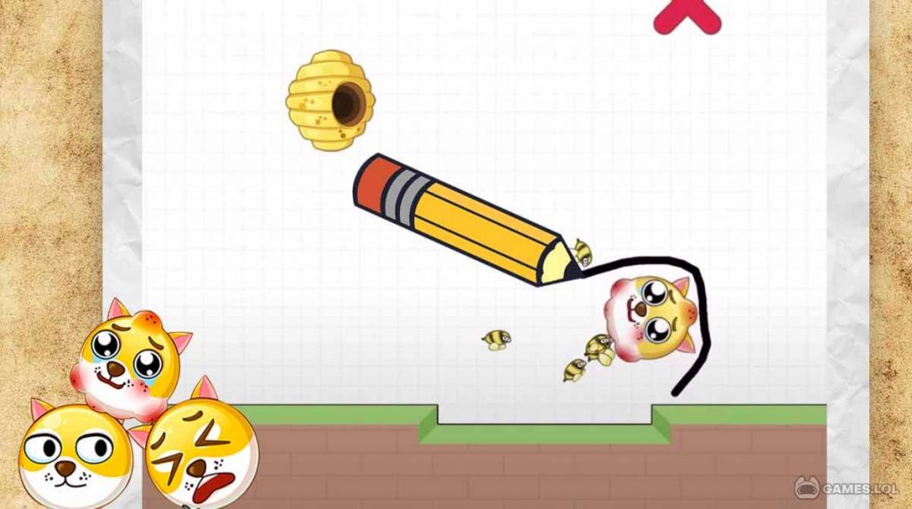 X-Clash gameplay showing block placement mechanics